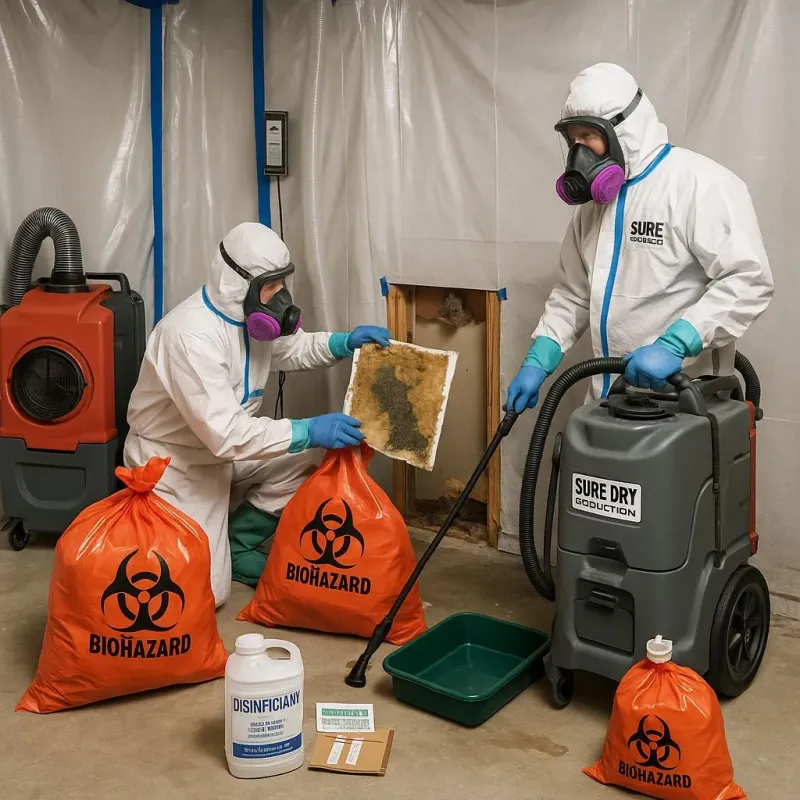 Contaminated Water Handling Protocols process in Stinnett, TX