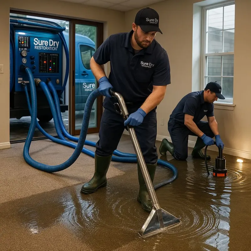Water Extraction and Removal process in Stinnett, TX